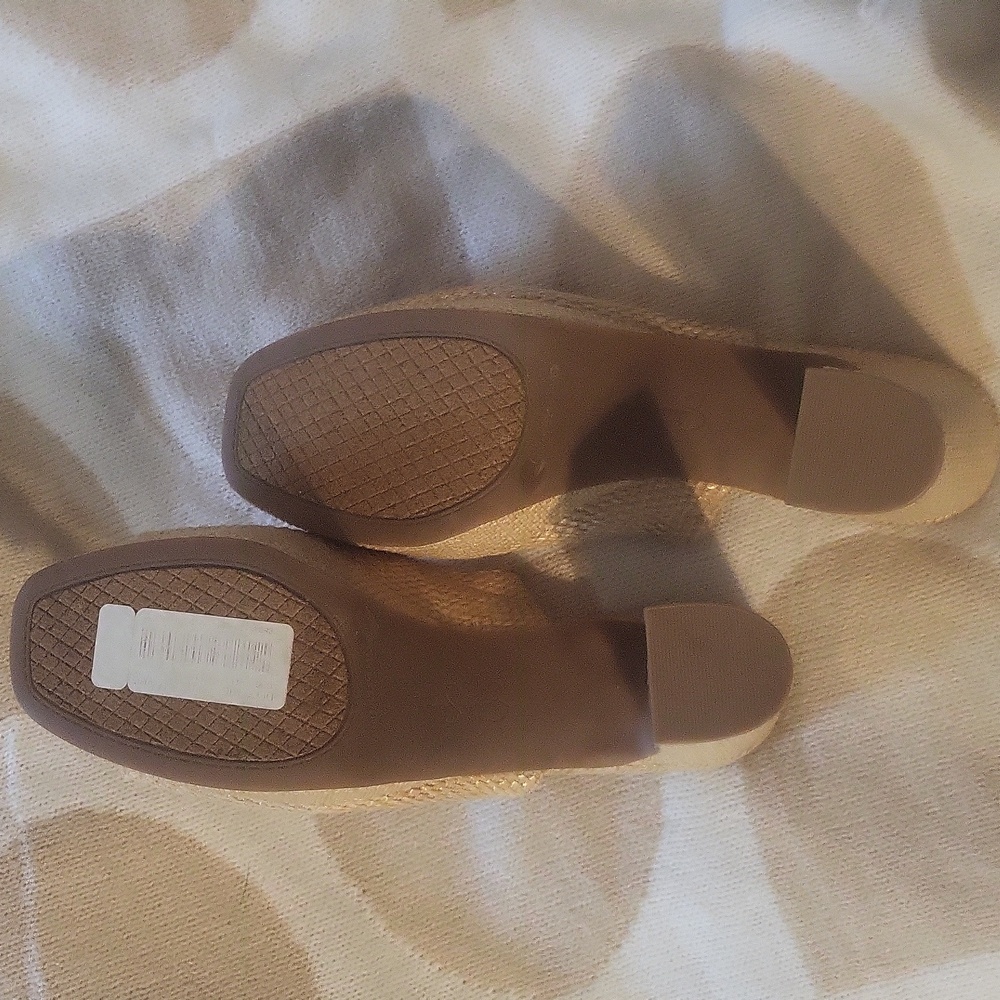 NEW Jessica Simpson Woven Platform High Heel Summer Mule Sandals 🤎 - Picture 5 of 7